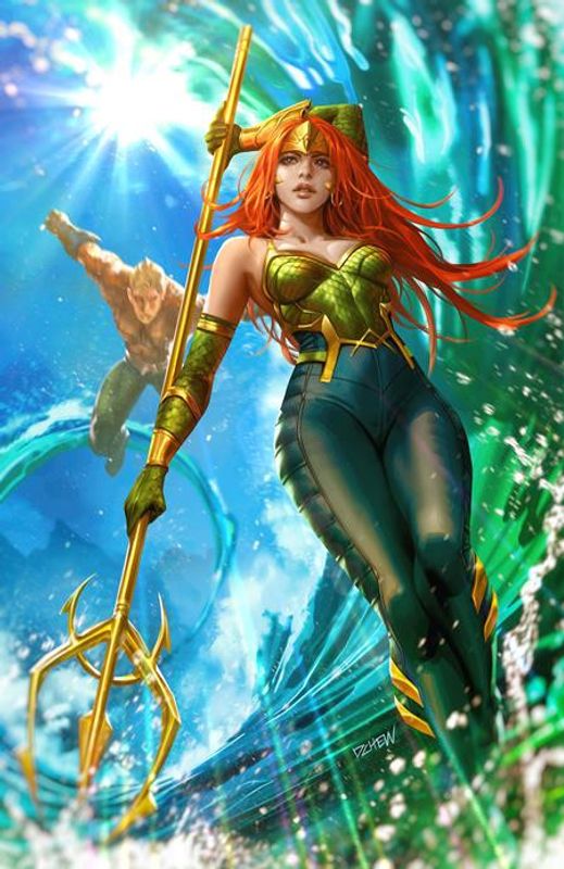 AQUAMAN #10 CVR C DERRICK CHEW CARD STOCK VAR