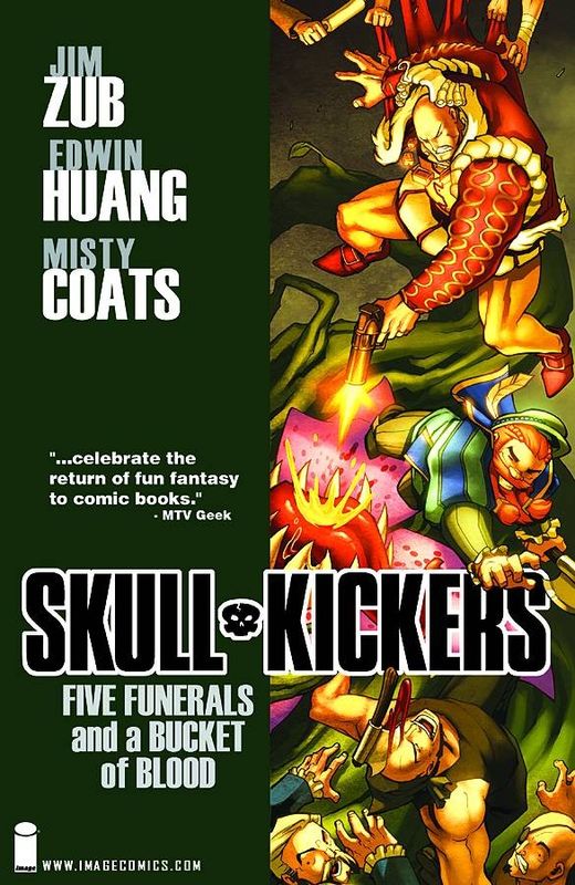 SKULLKICKERS TP VOL 02 FIVE FUNERALS & A BUCKET OF BLOOD