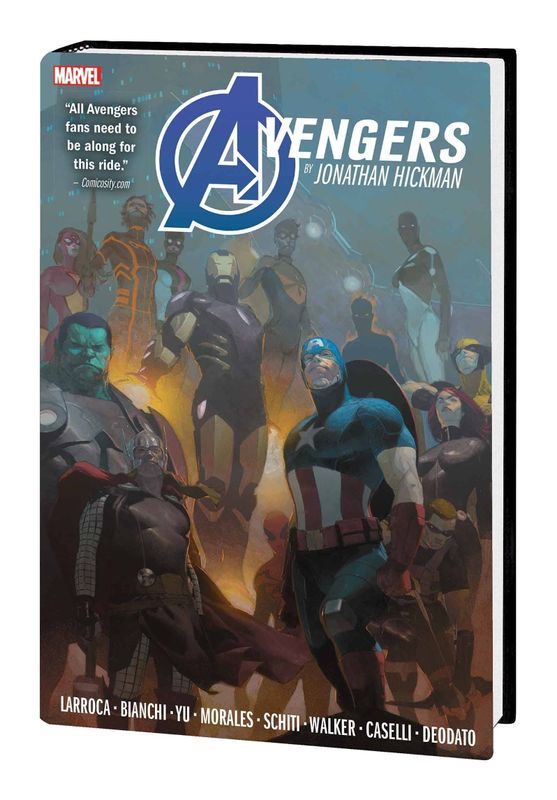 AVENGERS BY JONATHAN HICKMAN OMNIBUS HC VOL 02 RIBIC CVR