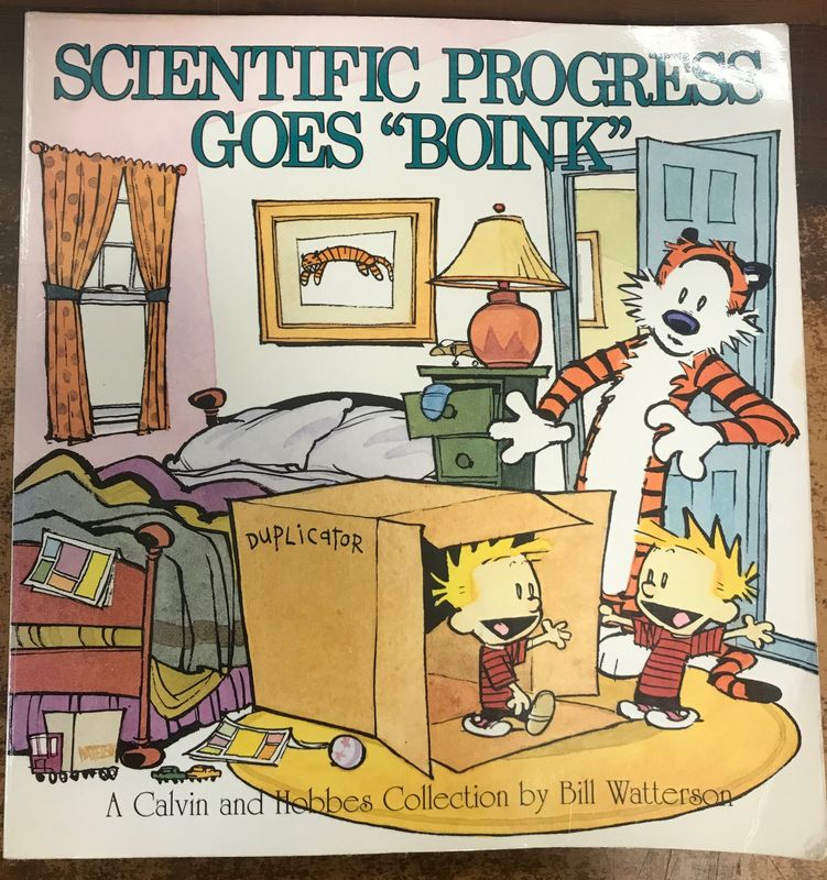 CALVIN & HOBBES SCIENTIFIC PROGRESS GOES BOINK TP NEW PTG