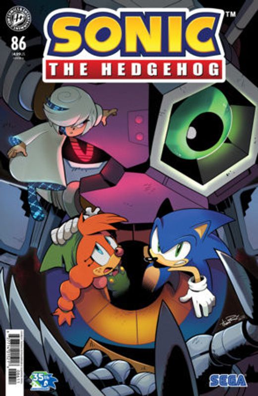SONIC THE HEDGEHOG #86 COVER A (ROTHLISBERGER)