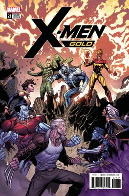 X-MEN GOLD #21 MORA VAR LEG