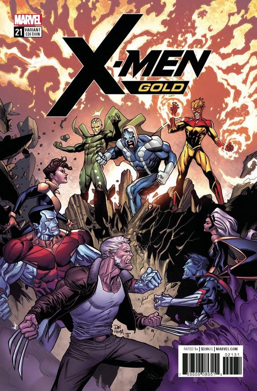 X-MEN GOLD #21 MORA VAR LEG