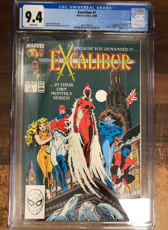 CGC 9,4 EXCALIBUR #1