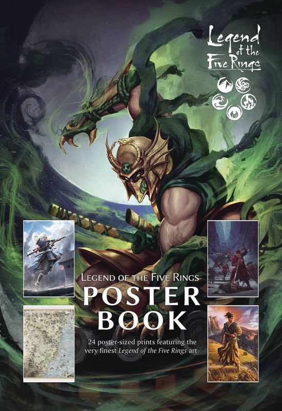 LEGEND OF THE FIVE RINGS POSTER BOOK