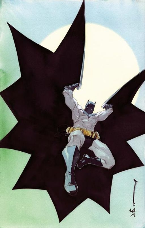 BATMAN #10 CVR B DUSTIN NGUYEN CARD STOCK VAR