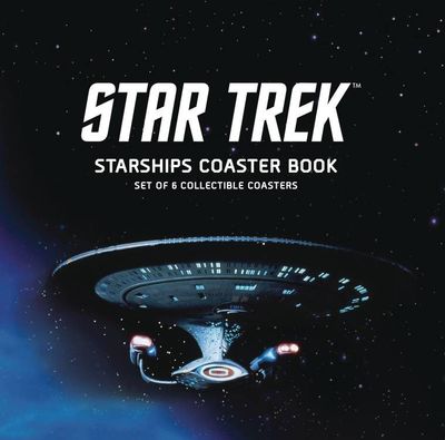 STAR TREK STARSHIPS COASTER BOARD BOOK