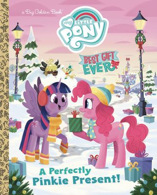 MLP BEST GIFT EVER PERFECT PINKIE PRESENT LITTLE GOLDEN BOOK
