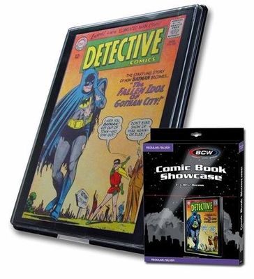 BCW COMIC BOOK SHOWCASE SILVER