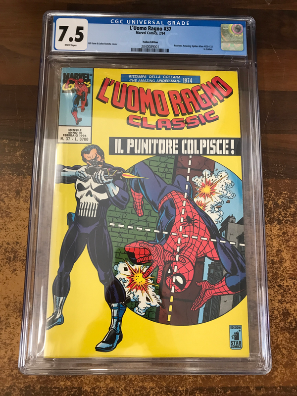 CGC 7,5 L'UOMO RAGNO #37 (AMAZING SPIDER-MAN #129)