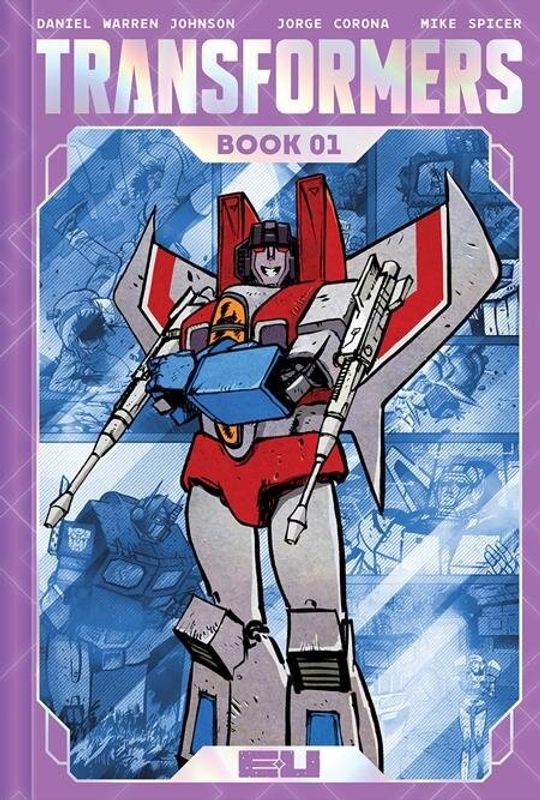 TRANSFORMERS DELUXE HC BOOK 01 DIRECT MARKET EXCLUSIVE DANIEL WARREN JOHNSON & MIKE SPICER DECEPTICON CVR