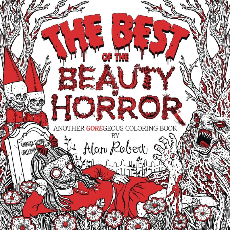 BEST OF BEAUTY OF HORROR ANOTHER COLORING BOOK SC