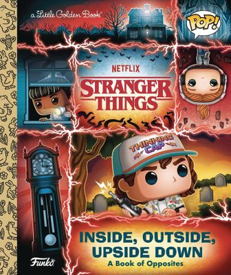STRANGER THINGS INSIDE OUTSIDE UPSIDE DOWN LITTLE GOLDEN BOOK