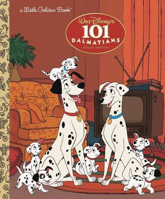 101 DALMATIANS LITTLE GOLDEN BOOK REISSUE