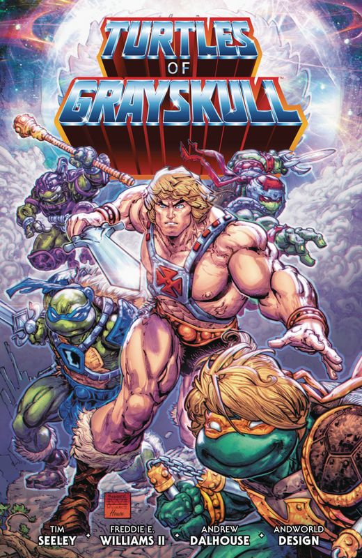 MASTERS OF THE UNIVERSE TMNT TURTLES OF GRAYSKULL GN 