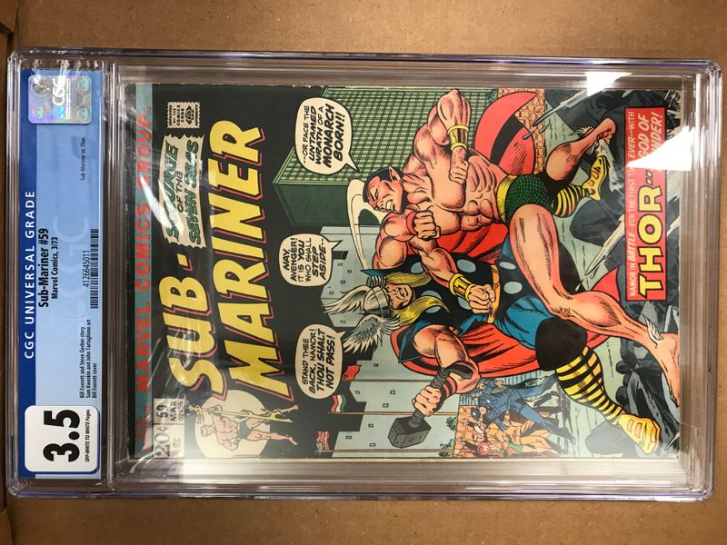 CGC 3,5 SUB-MARINER #59
