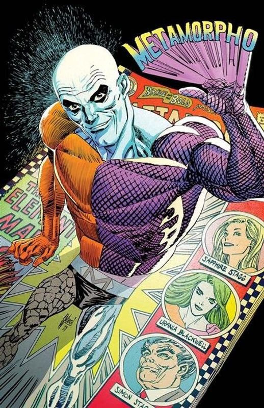 METAMORPHO THE ELEMENT MAN #2 CVR B GUILLEM MARCH CARD STOCK VAR