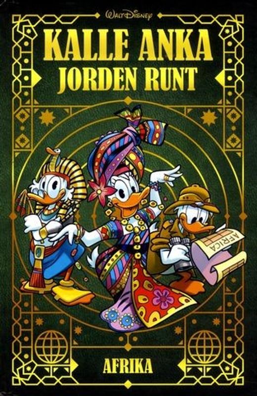 Kalle Anka Jorden runt bok 2- Afrika HC