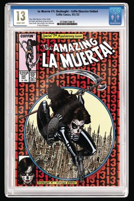 LA MUERTA ONSLAUGHT ONESHOT COFFIN OBSESSION SLABBED ED
