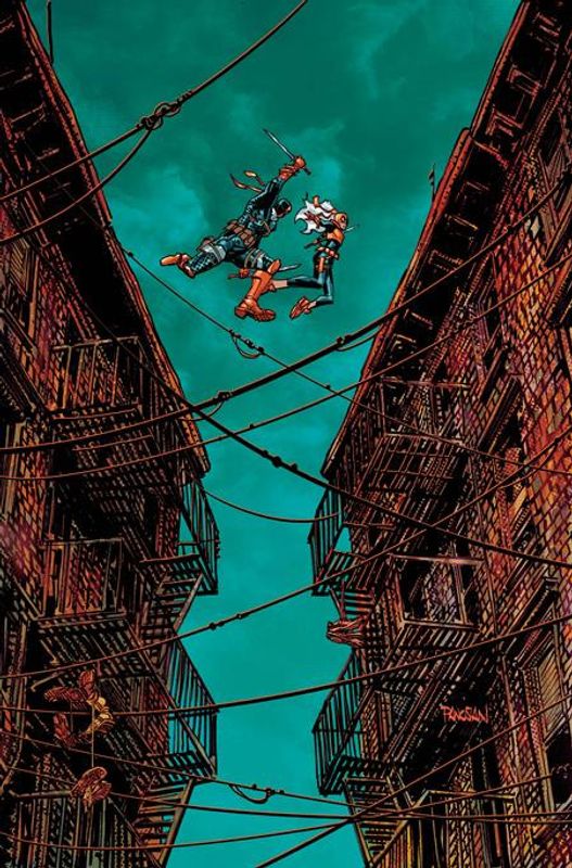 DEATHSTROKE THE TERMINATOR #4 CVR B DAN PANOSIAN CARD STOCK VAR