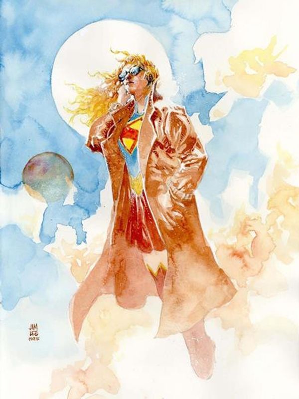 SUPERGIRL #14 CVR E JIM LEE SUPERGIRL MOVIE CARD STOCK VAR (THE REIGN OF THE SUPERBOYS)