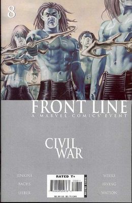 CIVIL WAR FRONT LINE #8 (OF 11)