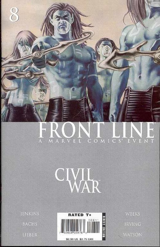 CIVIL WAR FRONT LINE #8 (OF 11)