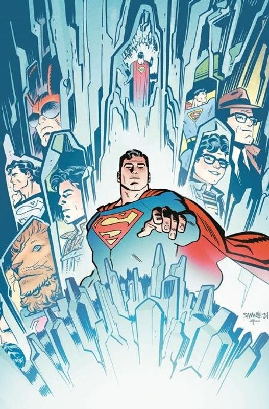 SUPERMAN #21 CVR D CHRIS SAMNEE CARD STOCK VAR