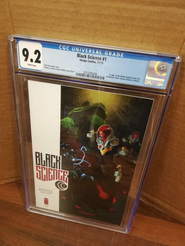 CGC 9,2 BLACK SCIENCE #1