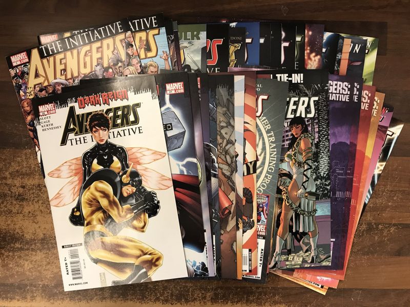 Avengers The Initiative (2007 Marvel)  #1-35 (complete) + annual + special