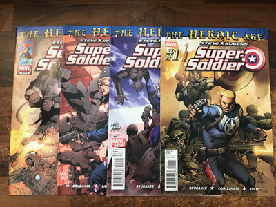 Steve Rogers Super-Soldier (2010 Marvel) #1-4 (complete)