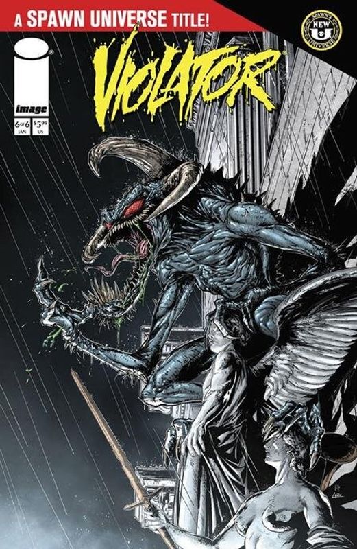 SPAWN VIOLATOR #6 (OF 6) CVR B RAYMOND GAY VAR