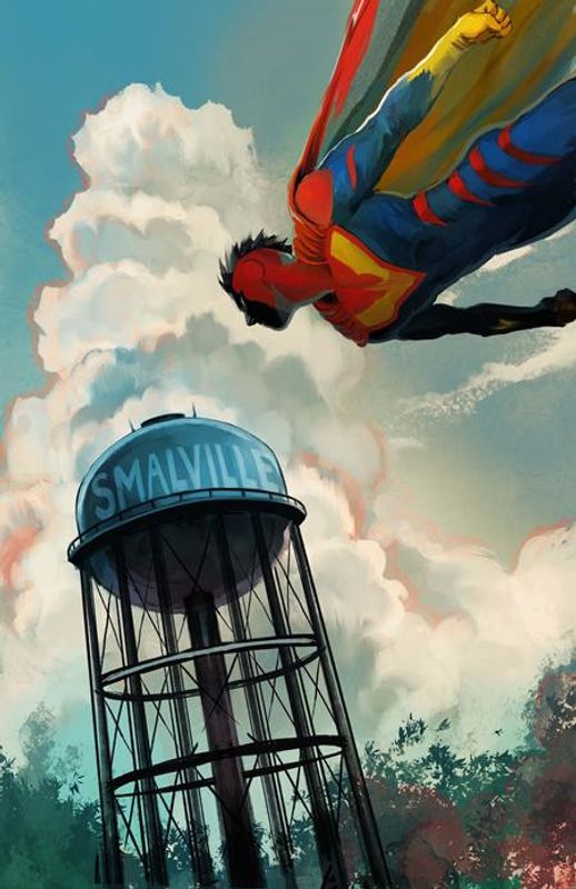 SUPERMAN UNLIMITED #14 CVR E STEPHANIE HANS CARD STOCK VAR (THE REIGN OF THE SUPERBOYS)