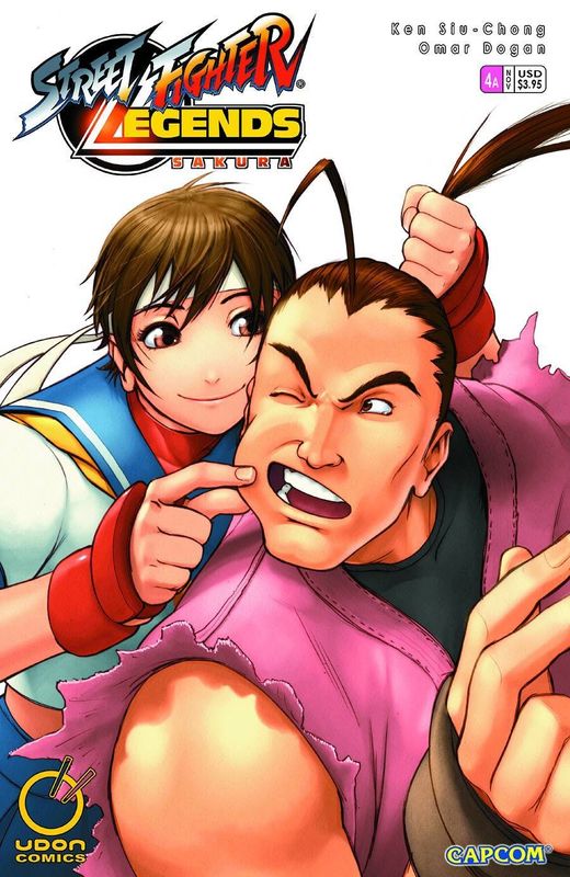 STREET FIGHTER LEGENDS SAKURA DOGAN CVR A #4 (OF 4)