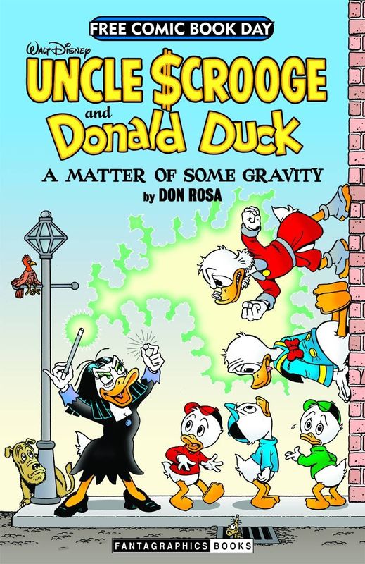 FCBD 2014 WALT DISNEY SCROOGE DONALD DUCK GRAVITY