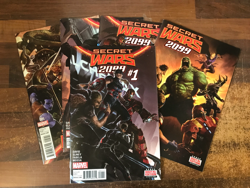 Secret Wars 2099 (2015) #1-5 (complete)