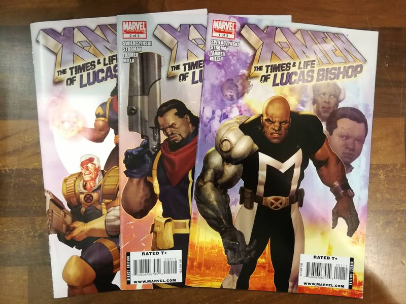 X-Men The Times and Life of Lucas Bishop (2009 Marvel) #1-3 (complete)
