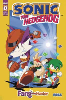 SONIC THE HEDGEHOG FANG HUNTER #1 CVR A HAMMERSTROM