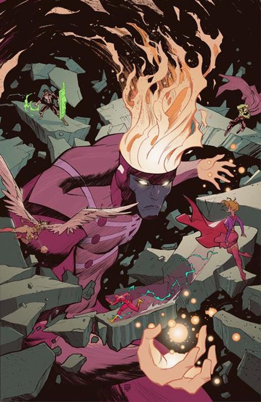 FURY OF FIRESTORM #3 (OF 8) CVR D STEPHEN GREEN CARD STOCK VAR