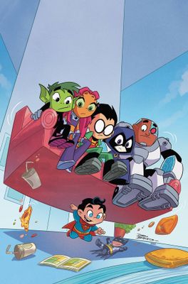 TEEN TITANS GO TP VOL 04 SMELLS LIKE TEEN SPIRIT