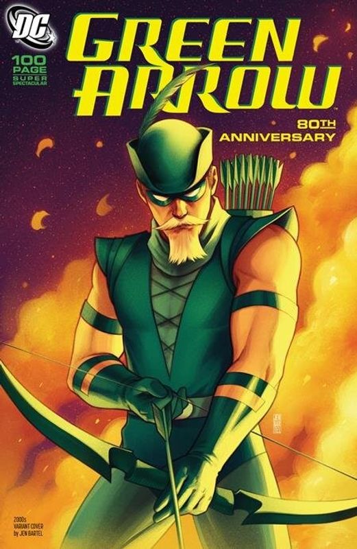 GREEN ARROW 80TH ANNIVERSARY 100-PAGE SUPER SPECTACULAR #1 CVR H JEN BARTEL 2000S VAR