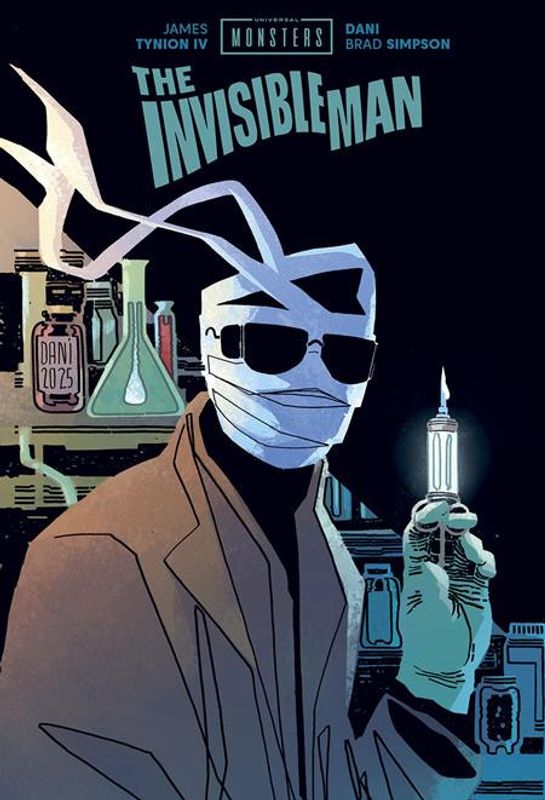 UNIVERSAL MONSTERS THE INVISIBLE MAN HC DANI & BRAD SIMPSON CVR