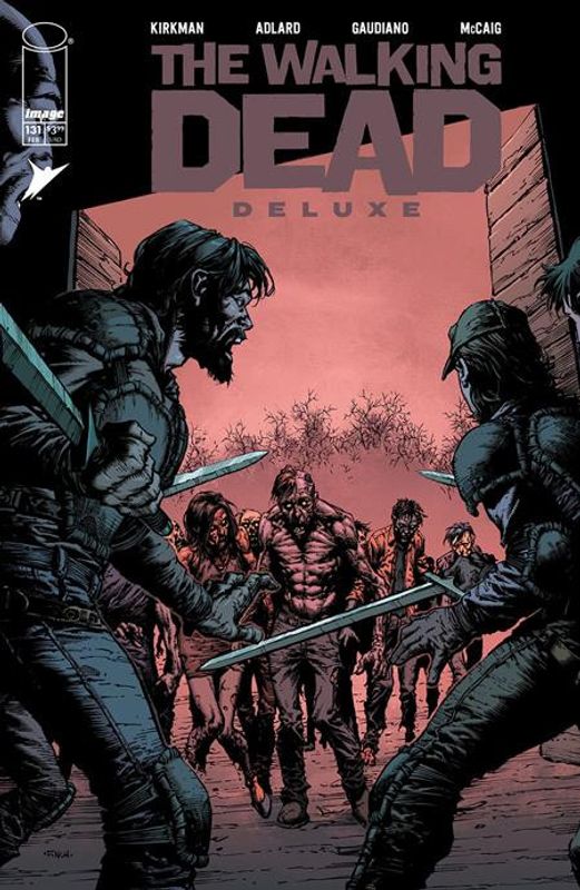 WALKING DEAD DELUXE #131 CVR A DAVID FINCH & DAVE MCCAIG 