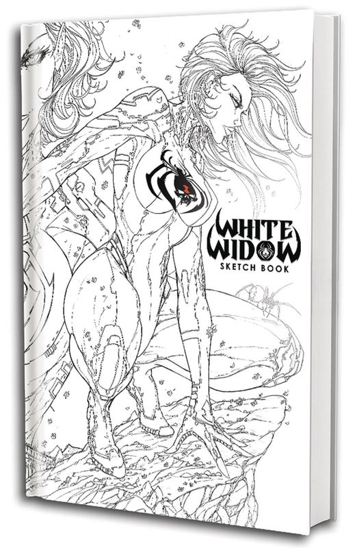 WHITE WIDOW SKETCH BOOK VOL 01