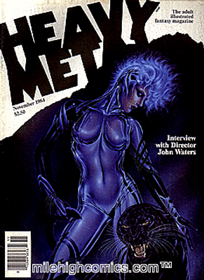 HEAVY METAL MAGAZINE NOVEMBER 1984