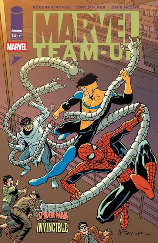 MARVEL TEAMUP #14 FACSIMILE EDITION CVR F ALEX SAVIUK & DAVE MCCAIG VAR