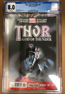 CGC 8,0 THOR: GOD OF THUNDER #6