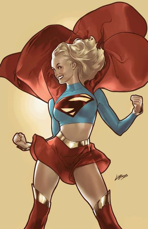 SUMMER OF SUPERGIRL SPECIAL #1 (ONE SHOT) CVR B PABLO VILLALOBOS CARD STOCK VAR