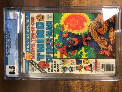 CGC 8,5 MARVEL TWO-IN-ONE ANNUAL #2