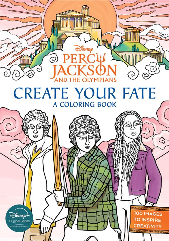 PERCY JACKSON AND THE OLYMPIANS: CREATE YOUR FATE: A COLORING BOOK